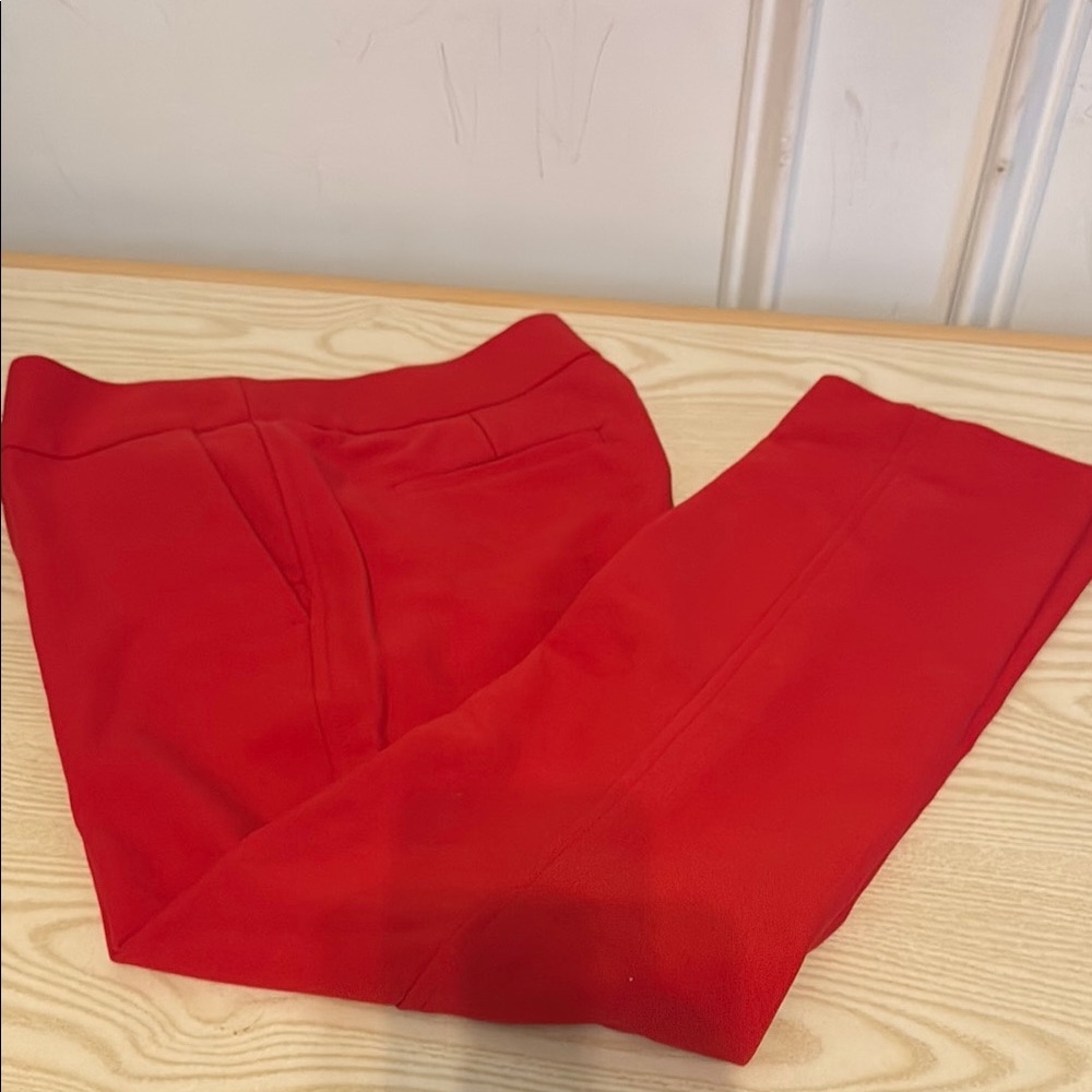 Vibrant Red Pants